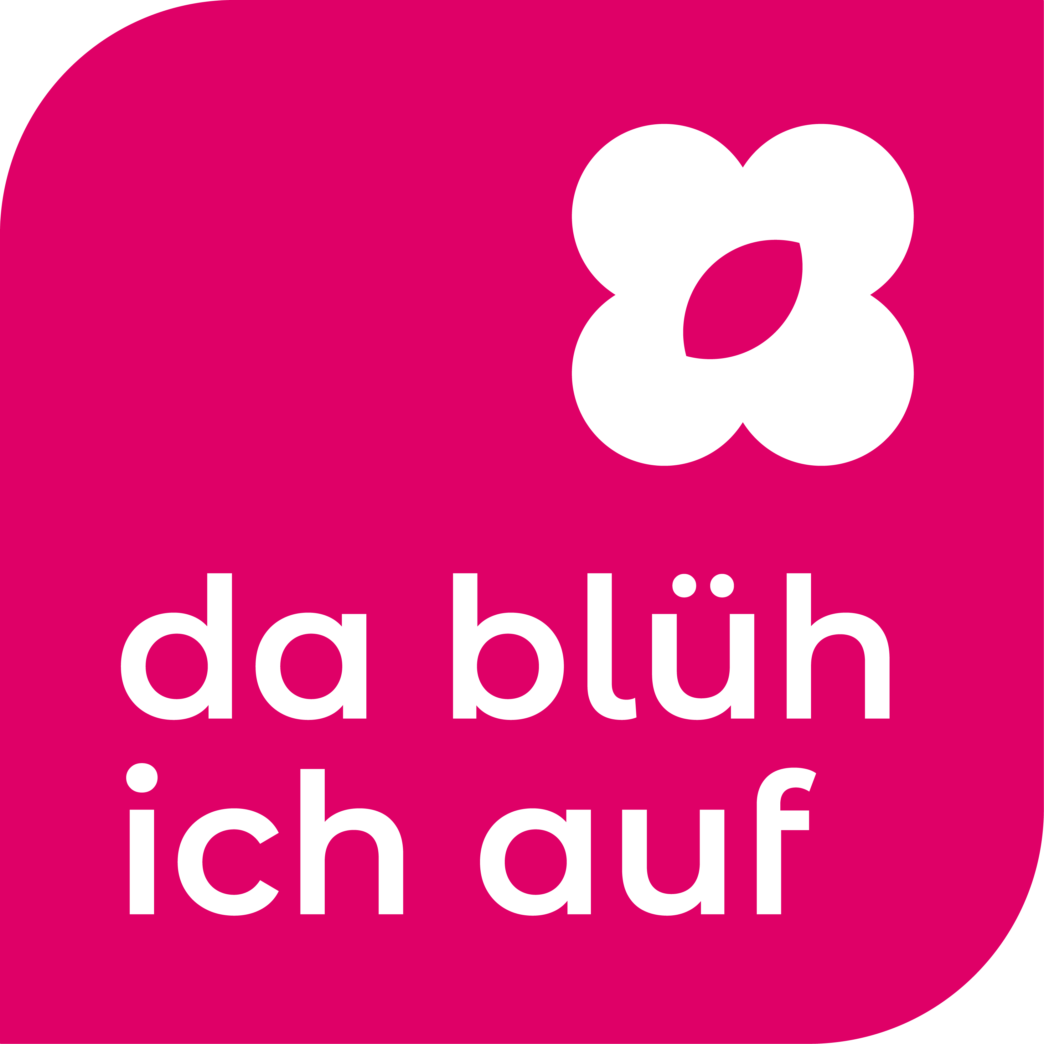 Logo da blüh ich auf
